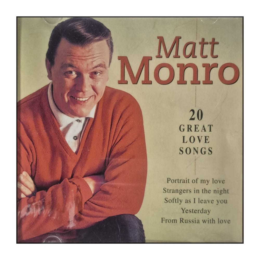 Matt Monro: 20 Great Love Songs