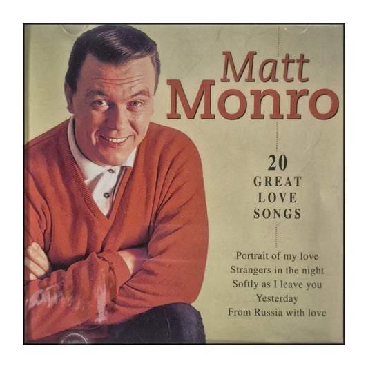 Matt Monro: 20 Great Love Songs