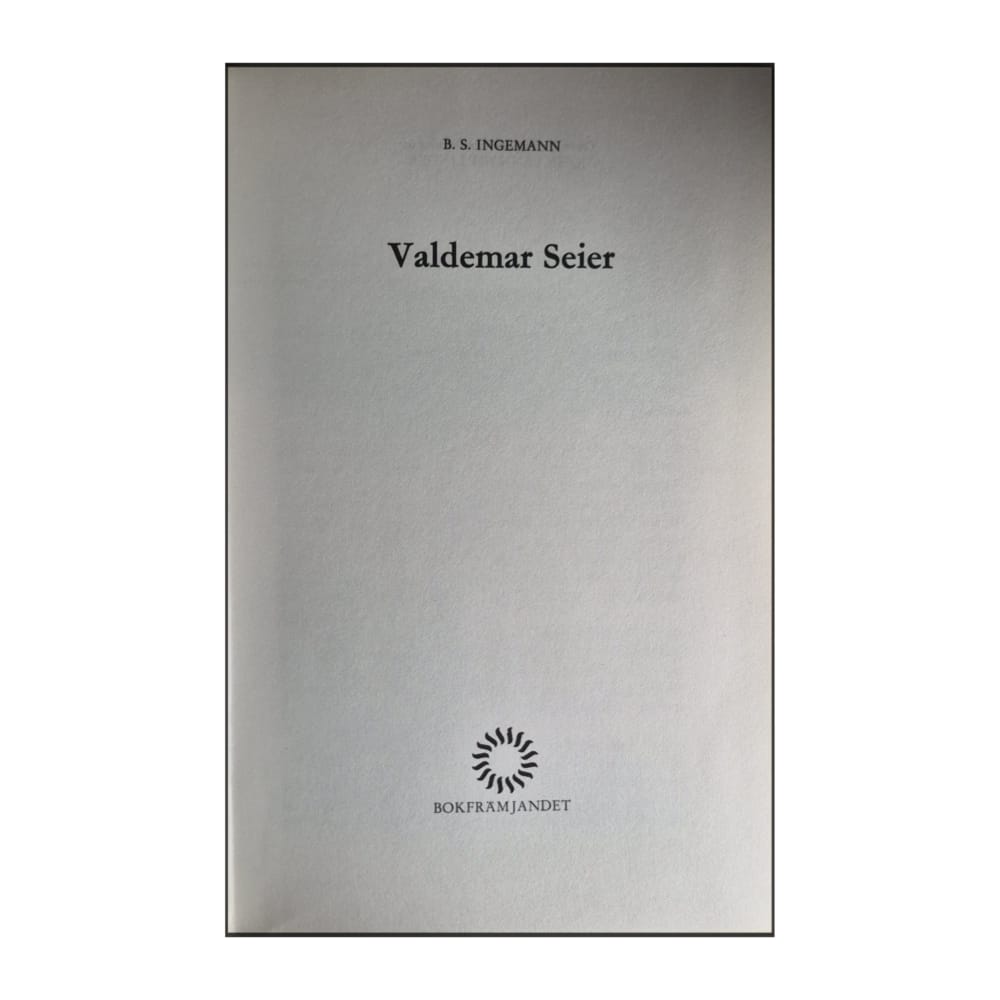 B. S. Ingemann: Valdemar Seier