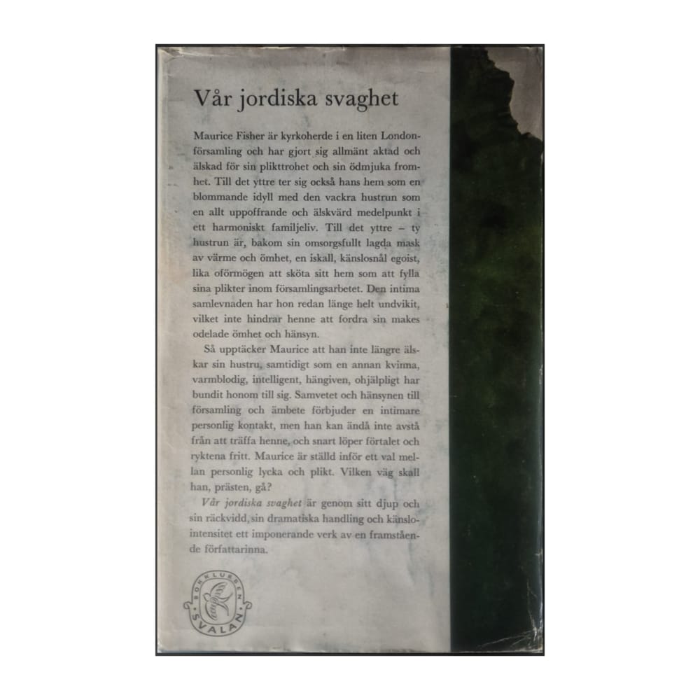 Pamela Hansford Johnson: Vår Jordiska Svaghet