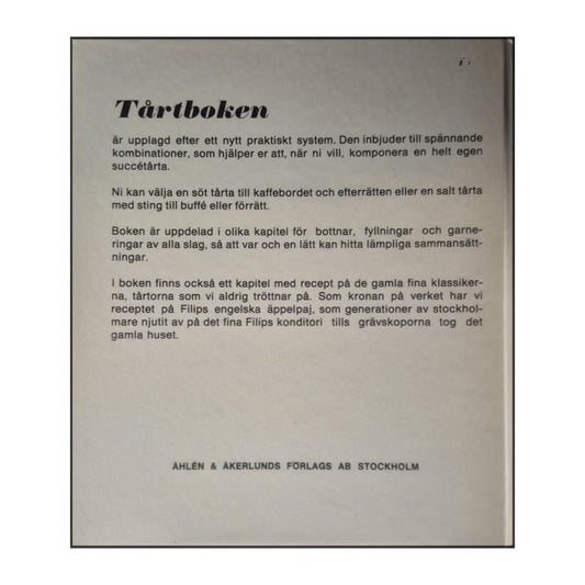 Goda Serien: Tårtboken