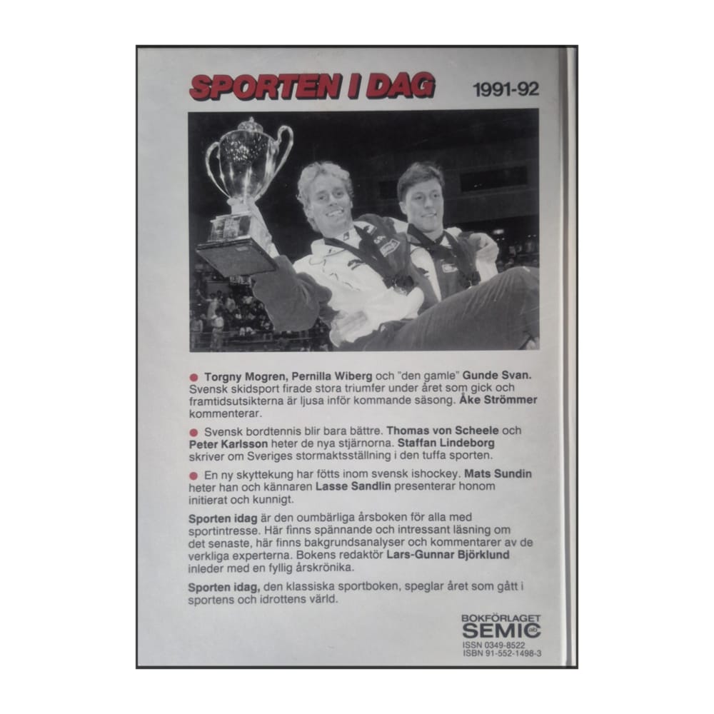 Sporten I Dag 1991-1992