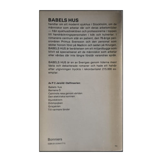 P. C. Jersild: Babels Hus