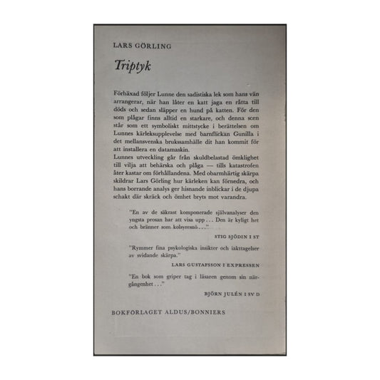 Lars Görling: Triptyk