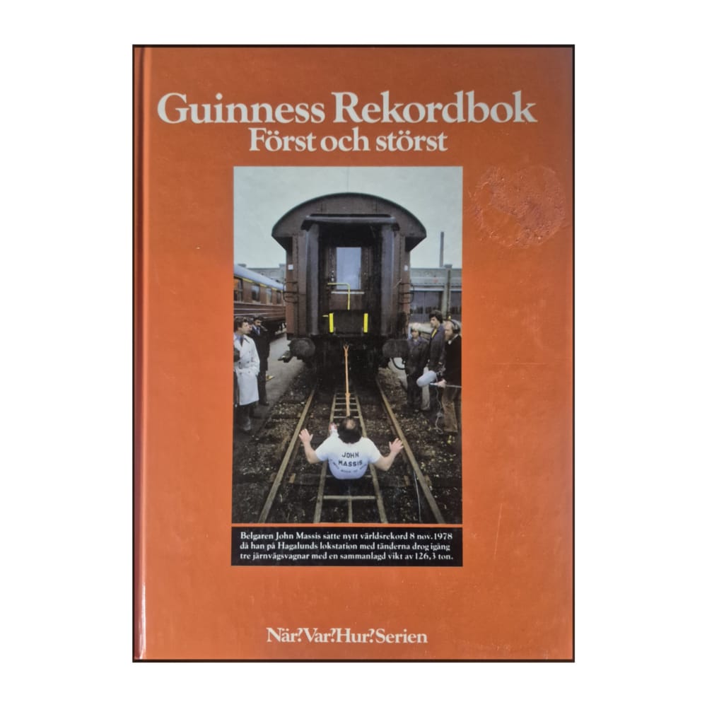 Guinness Rekordbok Först Och Störst