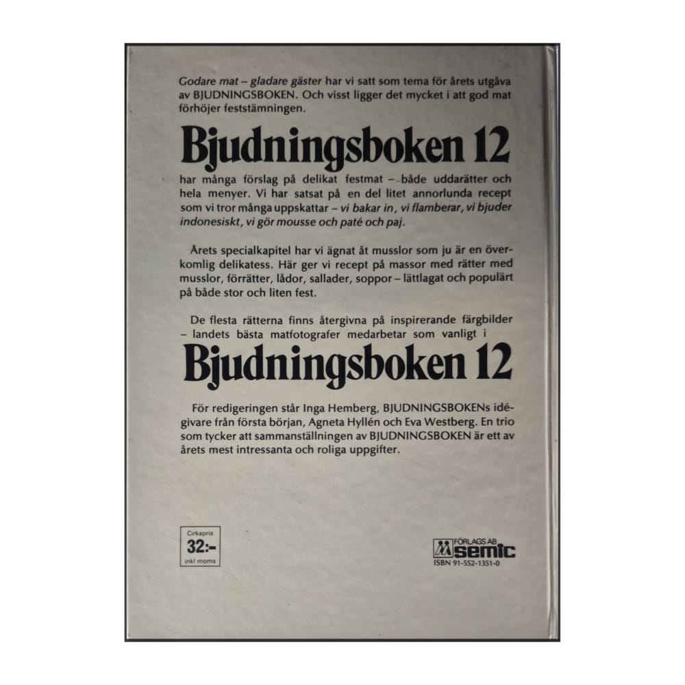Bjudningsboken 12