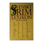 Einar Odhner: Svenskt Rimlexikon