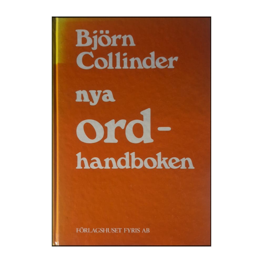 Björn Collinder: Nya Ordhandboken
