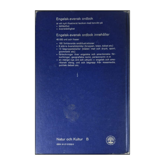 Engelsk-Svensk Ordbok: 40 000 Ord Och Fraser