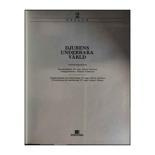 Djurens Underbara Värld: Fåglar