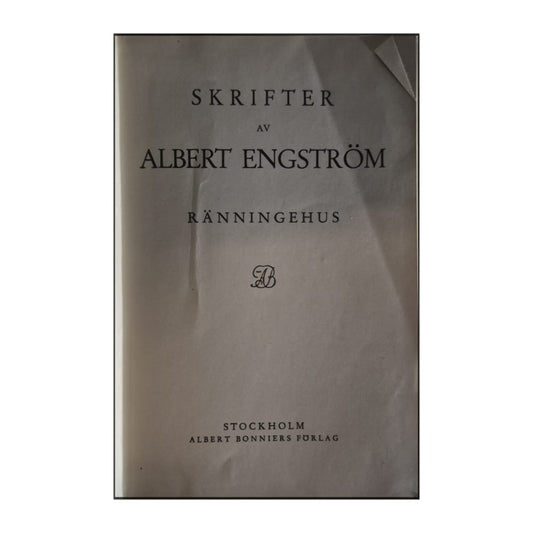 Albert Engström: Ränningehus
