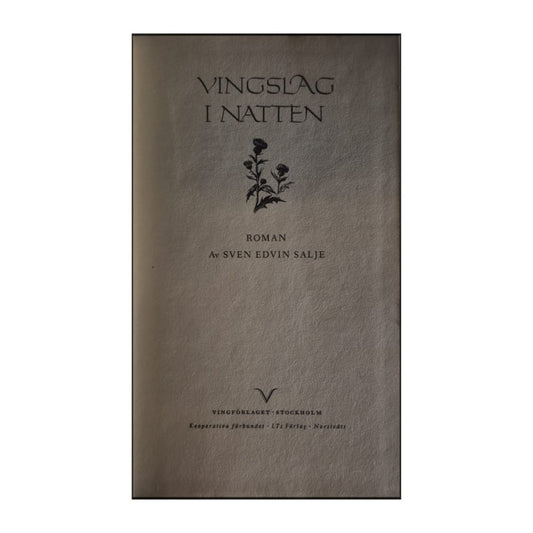 Sven Edvin Salje: Vingslag I Natten