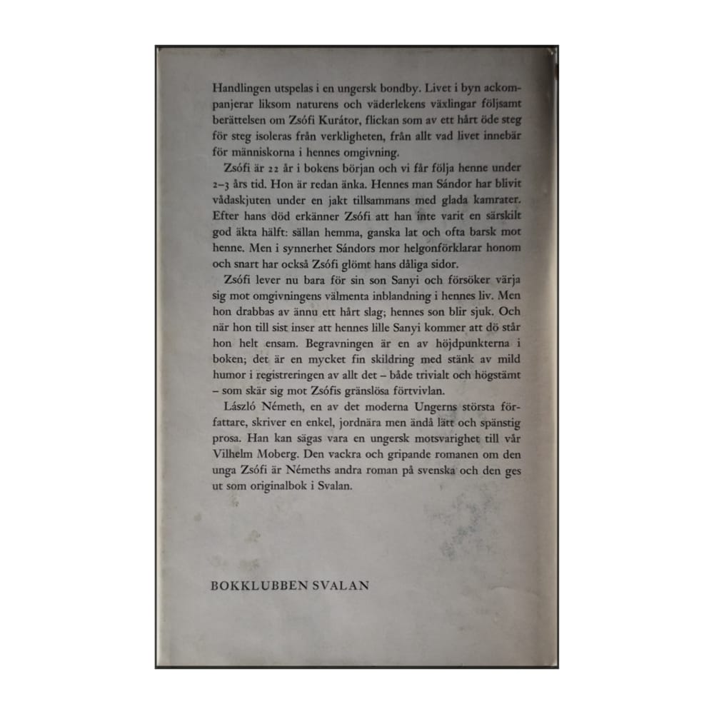 László Németh: Den Ensamma