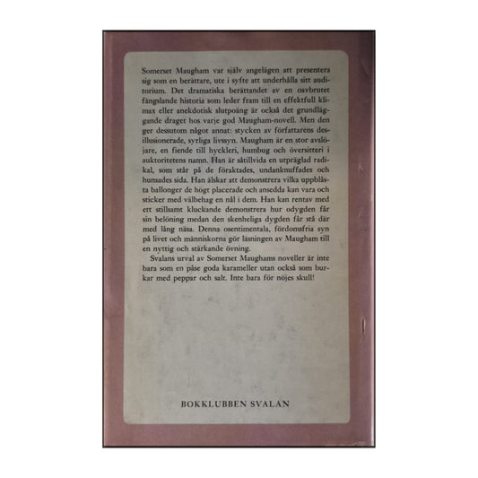 W. Somerset Maugham: Inte Bara För Nöjes Skull