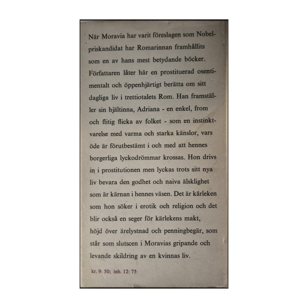 Alberto Moravia: Romarinnan