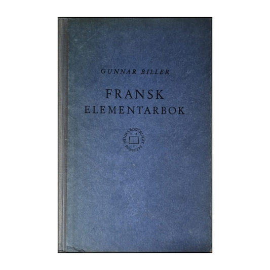 Gunnar Biller: Fransk Elementarbok
