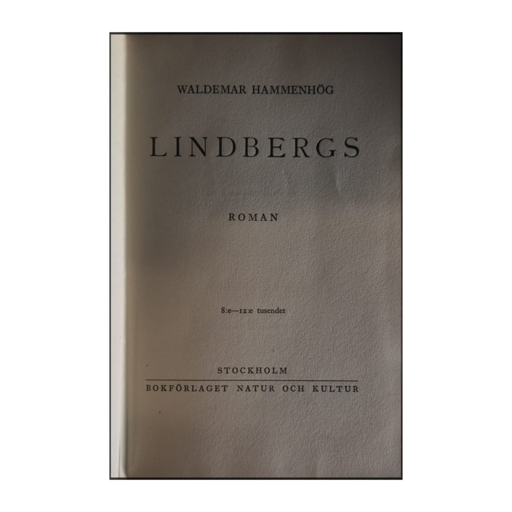 Waldemar Hammenhög: Lindbergs
