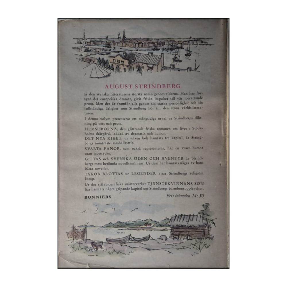 August Strindberg: Hemsöborna Ur Det Nya Riket