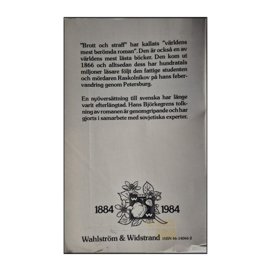 Fjodor Dostojevskij: Brott Och Straff
