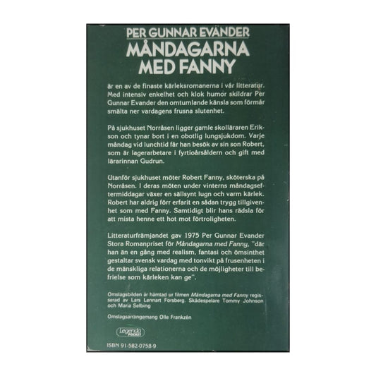 Per Gunnar Evander: Måndagarna Med Fanny