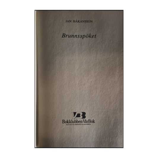 Jan Håkansson: Brunnsspöket