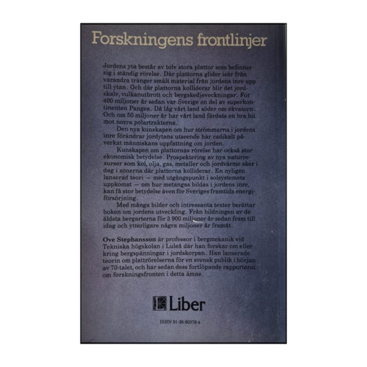 Ove Stephansson: Sveriges Vandring På Jorden
