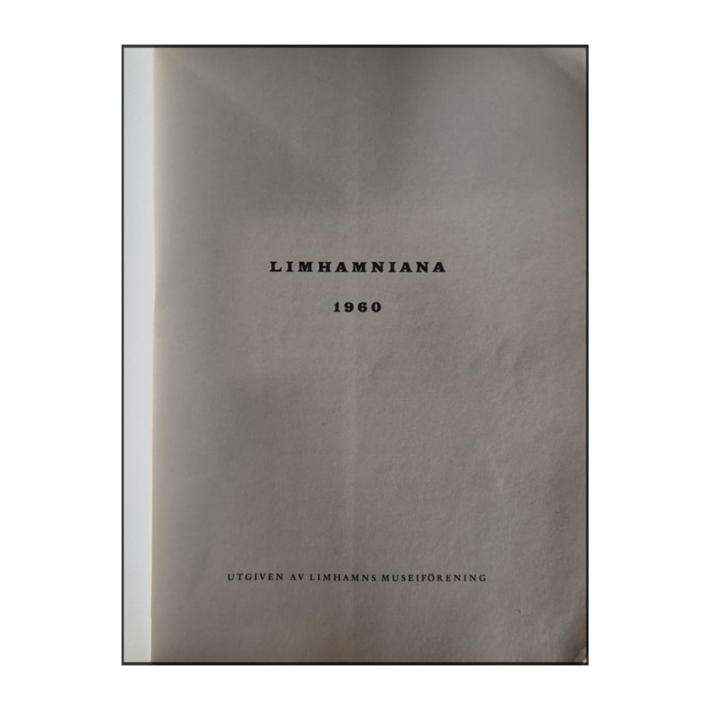 Limhamniana 1960