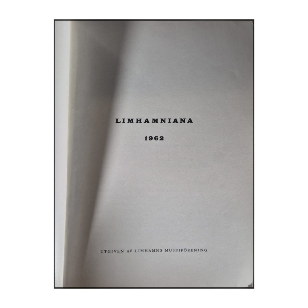Limhamniana 1962