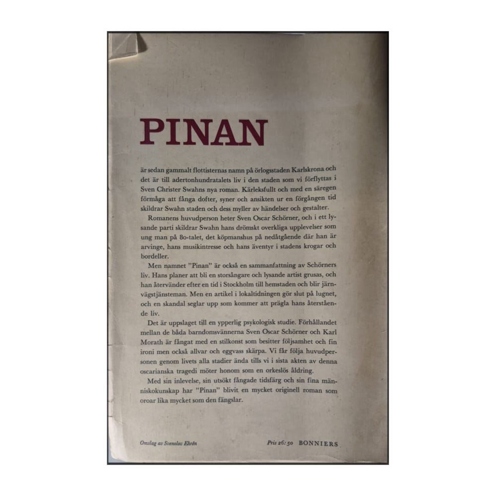 Sven Christer Swahn: Pinan