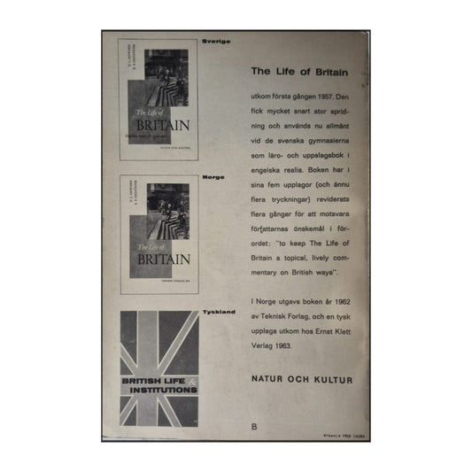 D. L. Howard, K. E. Hedström: The Life Of Britain