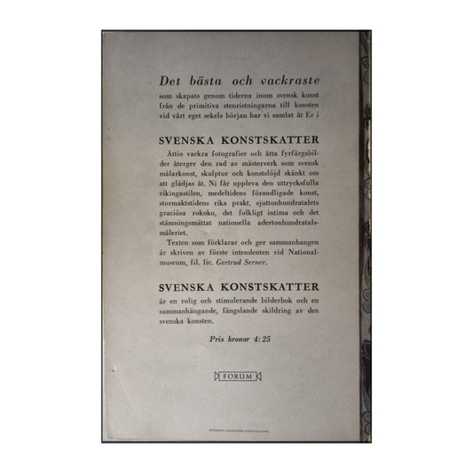 Gertrud Serner: Svenska Konstskatter