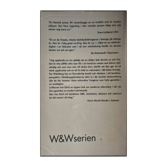 Per Wästberg: Luftburen