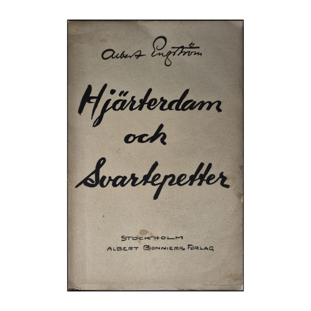 Albert Engström: Hjärterdam Och Svartepetter