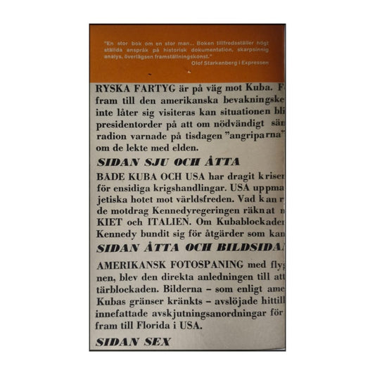 Arthur M. Schlesinger Jr: De 1000 Dagarna