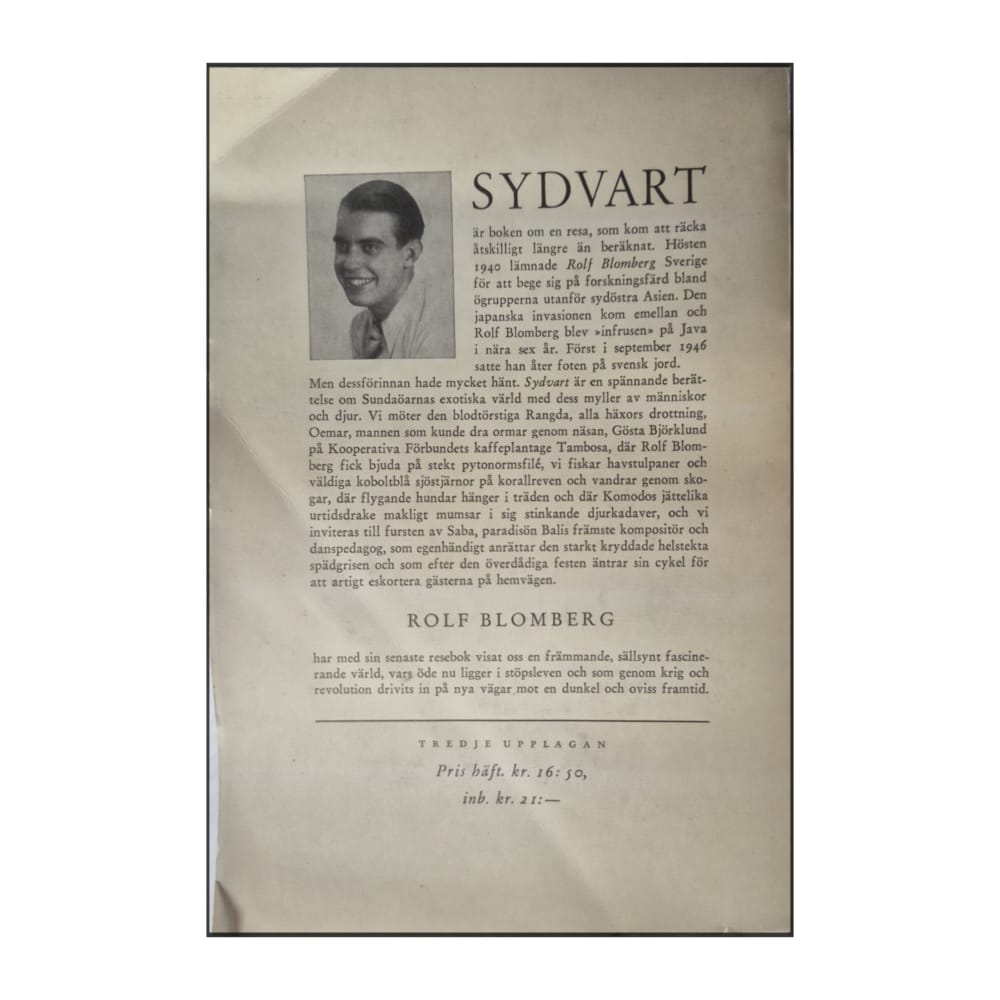 Rolf Blomberg: Sydvart