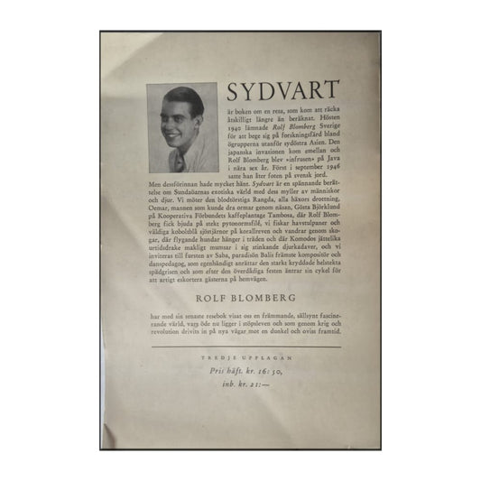 Rolf Blomberg: Sydvart
