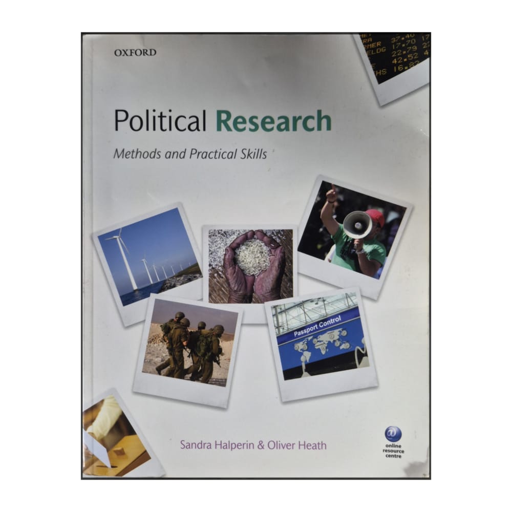 Sandra Halperin & Oliver Heath: Political Research: Methods And Practical Skills