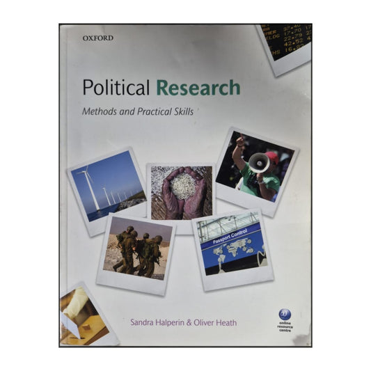 Sandra Halperin & Oliver Heath: Political Research: Methods And Practical Skills