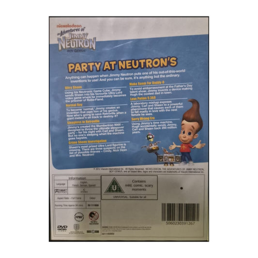 Jimmy Neutron: Party At Neutron'S