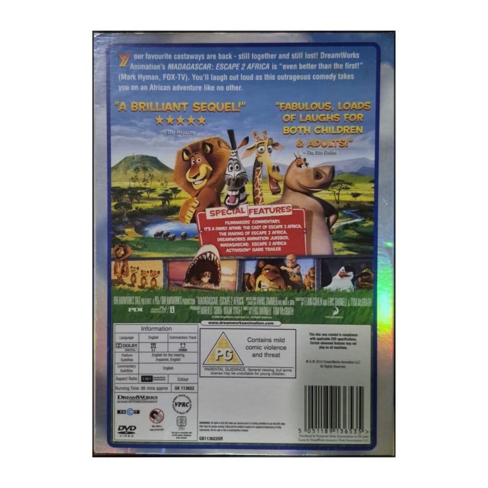 Madagascar: Escape 2 Africa