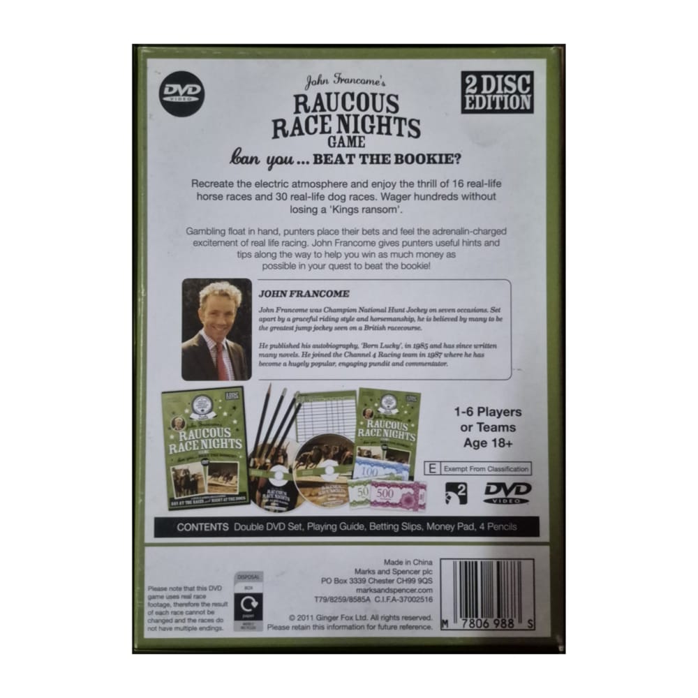 John Francome: Raucous Race Nights