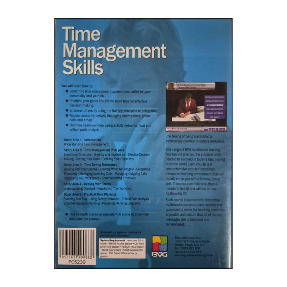 Time Management Skills