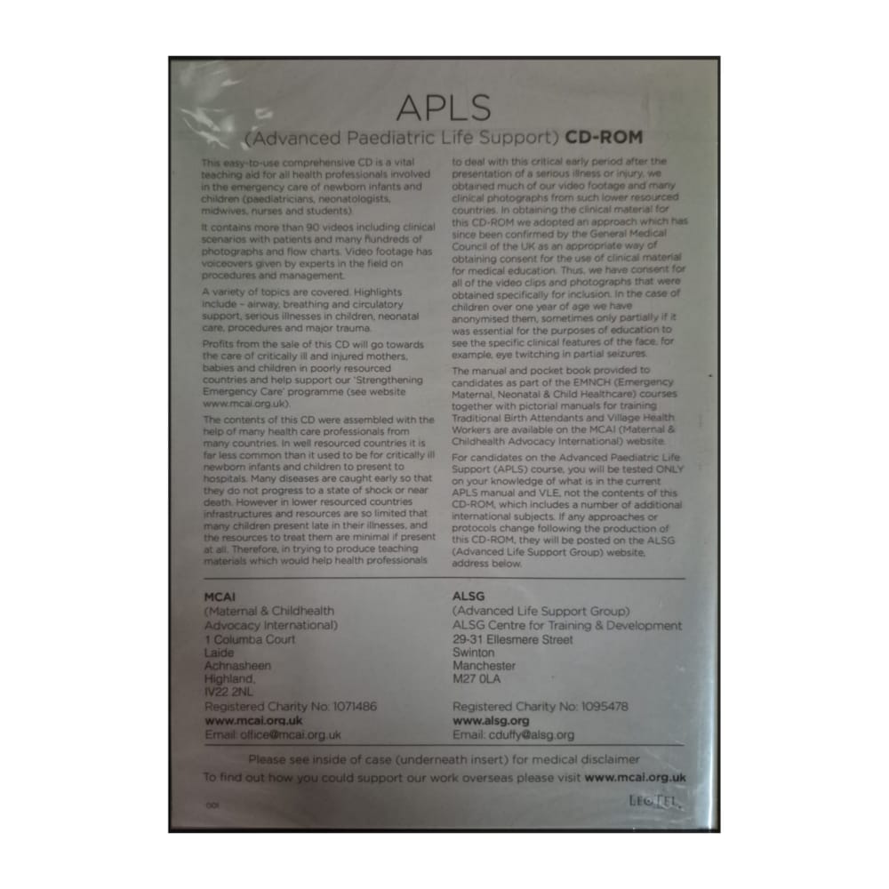 Advanced Paediatric Life Support | Apls