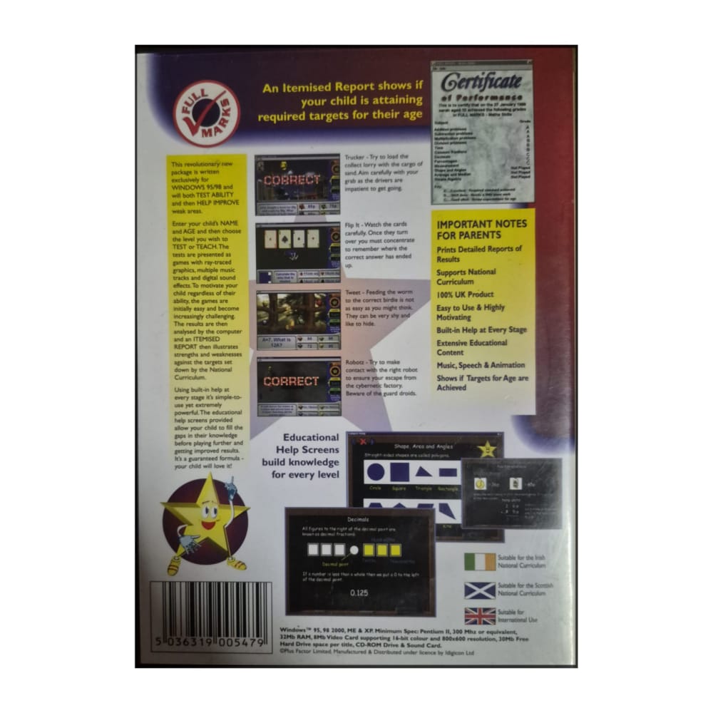 Maths Skills For Ages 7 To 11 Years