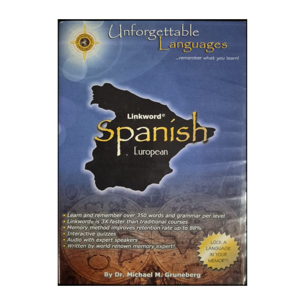 Michael M. Gruneberg: Unforgettable Languages: Linkword Spanish European