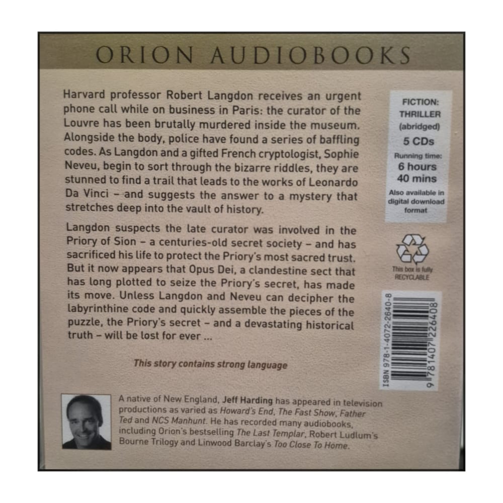 Dan Brown: The Da Vinci Code