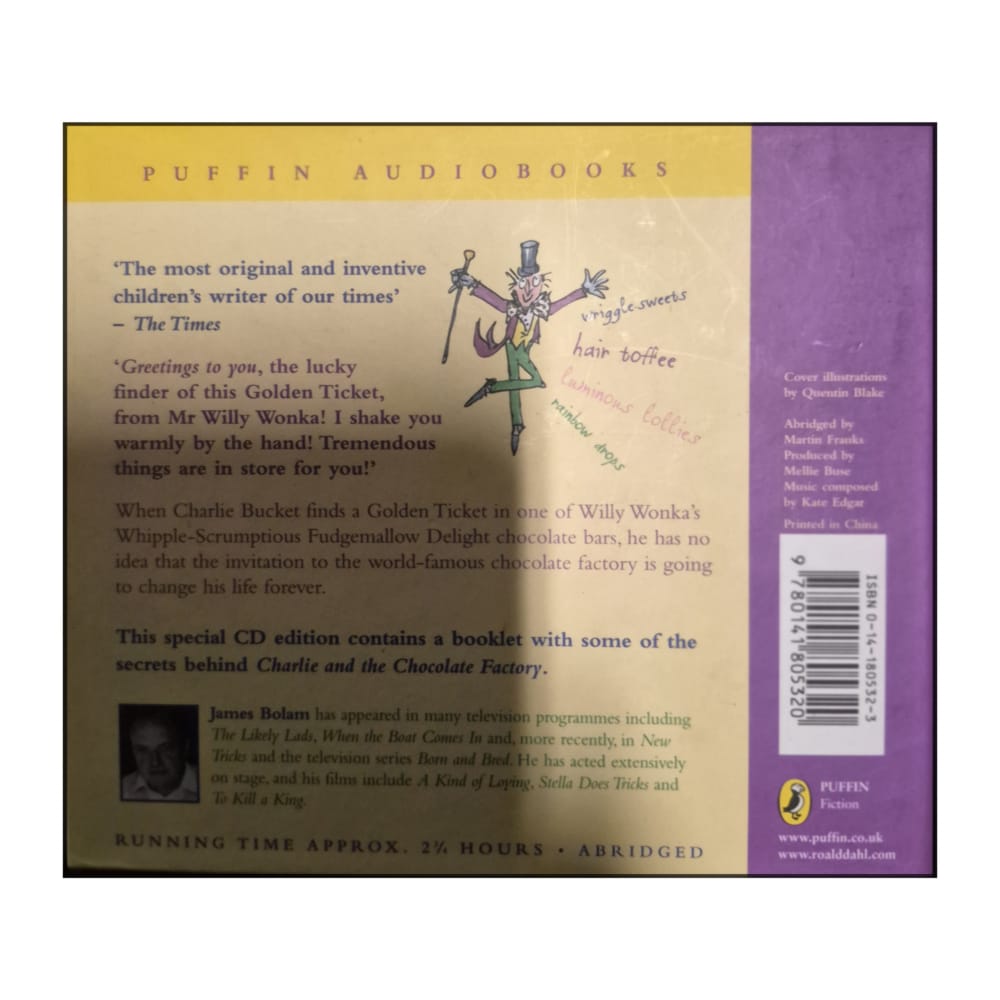 Roald Dahl: Charlie And The Chocolate Factory