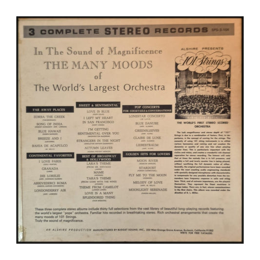 101 Strings: The Many Moods Of 101 Strings