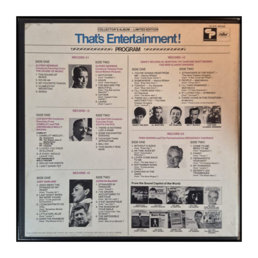 That'S Entertainment: Musical Highlights From Broadway And Hollywood