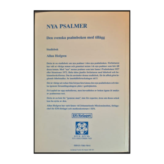 Allan Hofgren: Nya Psalmer – Studiebok